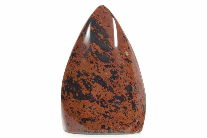 Polished Mahogany Obsidian Flame - Mexico #355422
